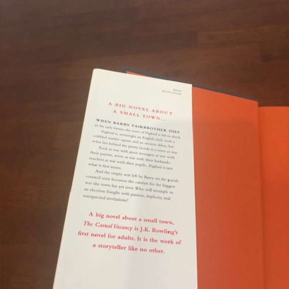 The Casual Vacancy Hardcover Book - Picture 5 of 10